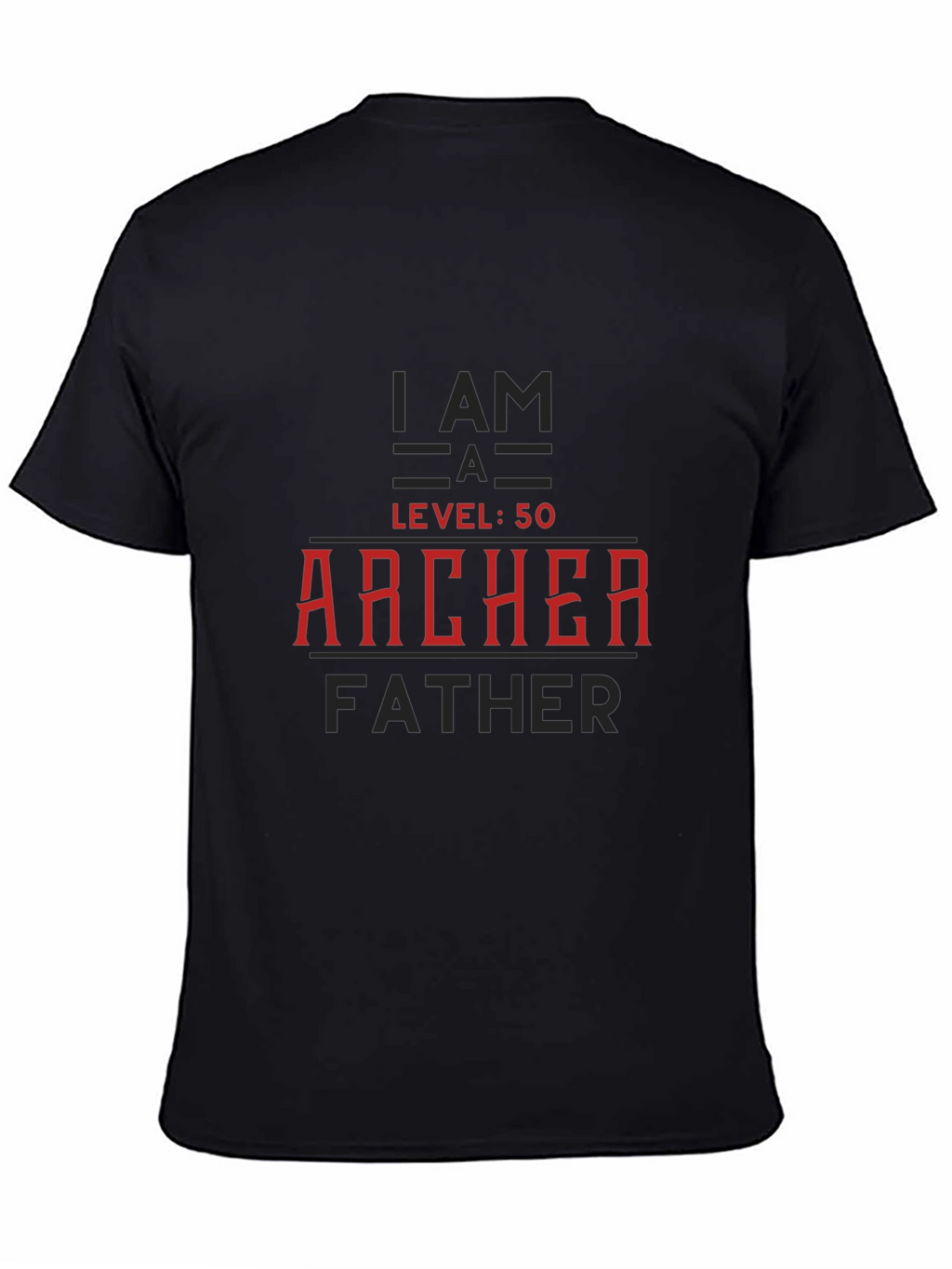 Archer Father Level 50 Graphic T-Shirt