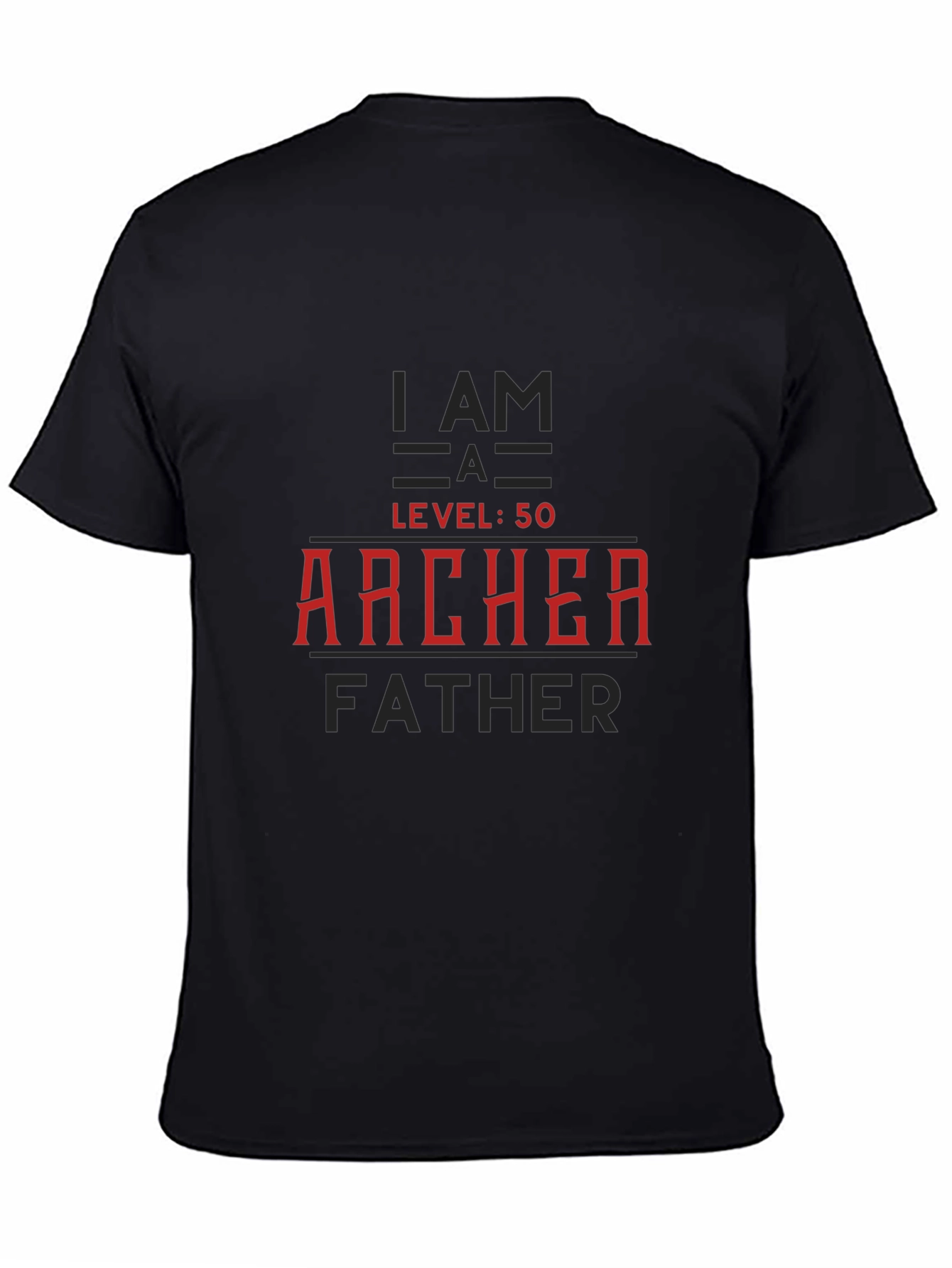 Archer Father Level 50 Graphic T-Shirt
