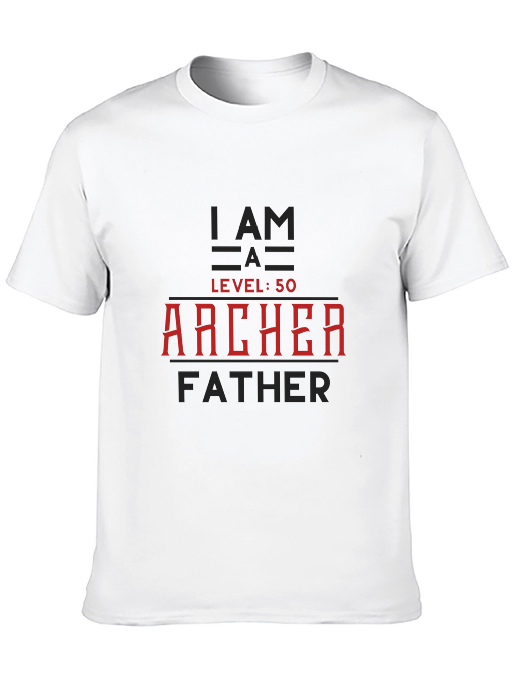 Archer Father Level 50 Graphic T-Shirt