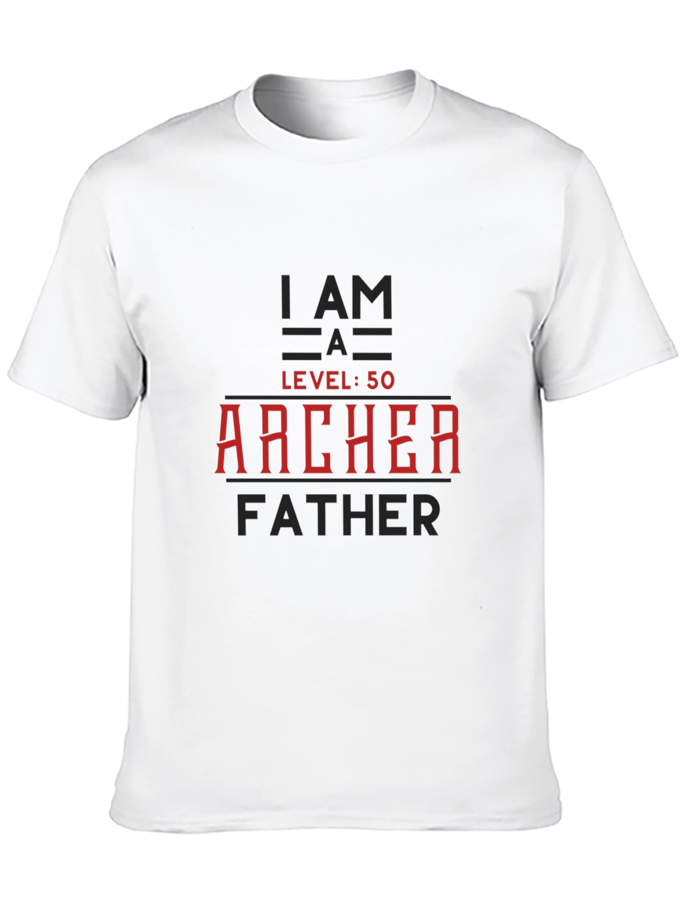 Archer Father Level 50 Graphic T-Shirt