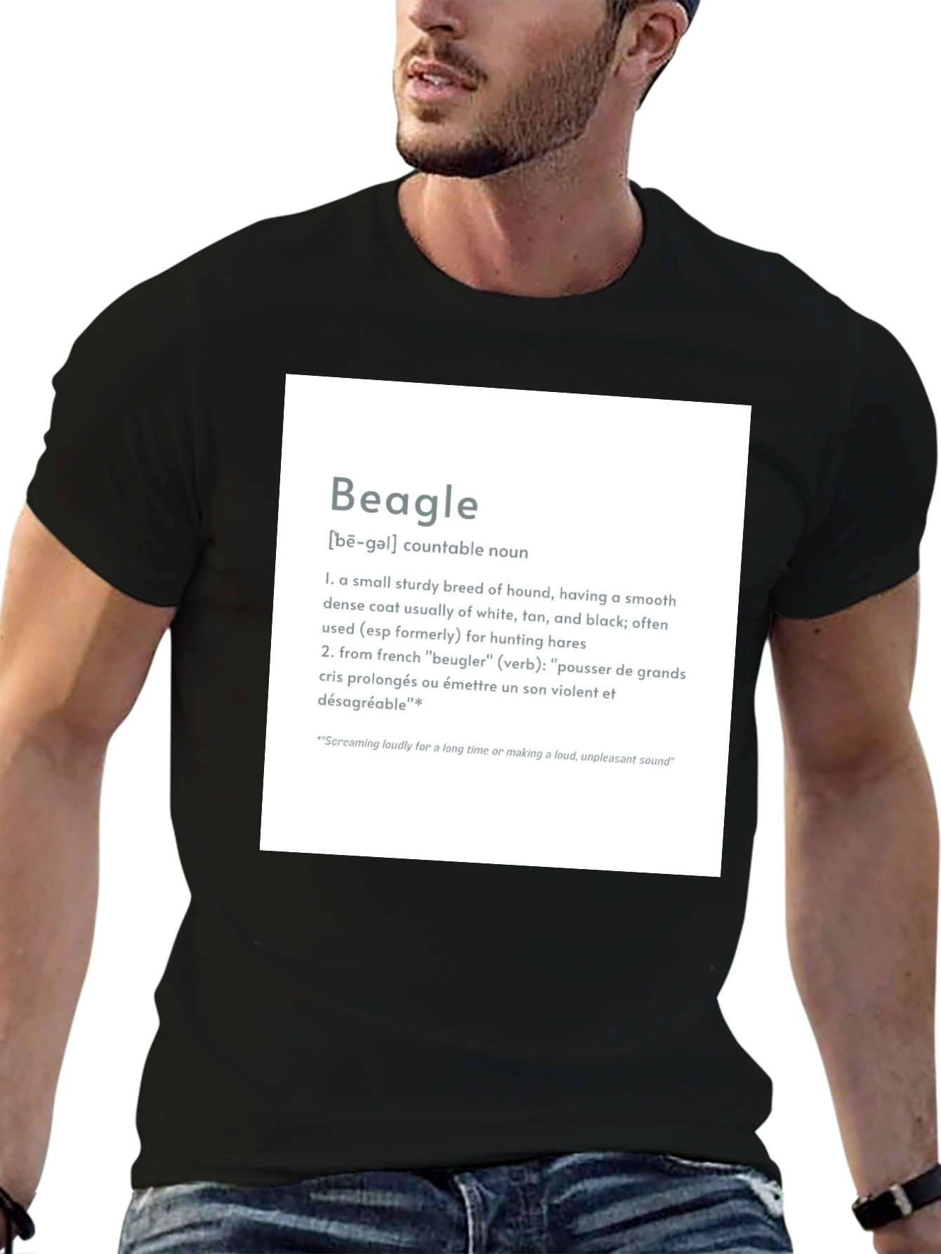 Beagle Definition T-Shirt - Dog Lover Tee