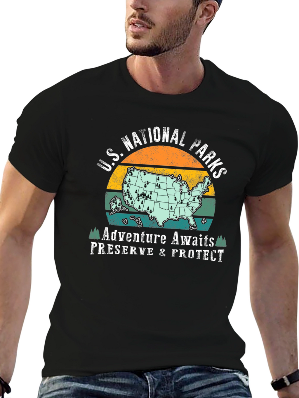 National Parks Adventure Awaits Tee