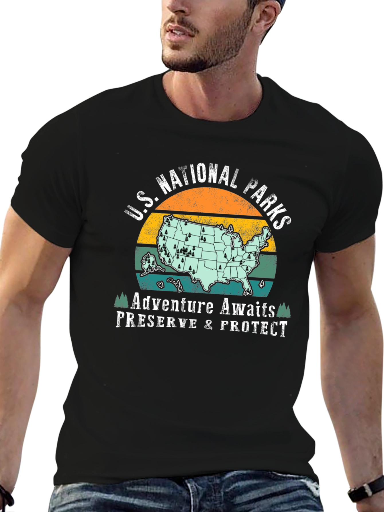 National Parks Adventure Awaits Tee