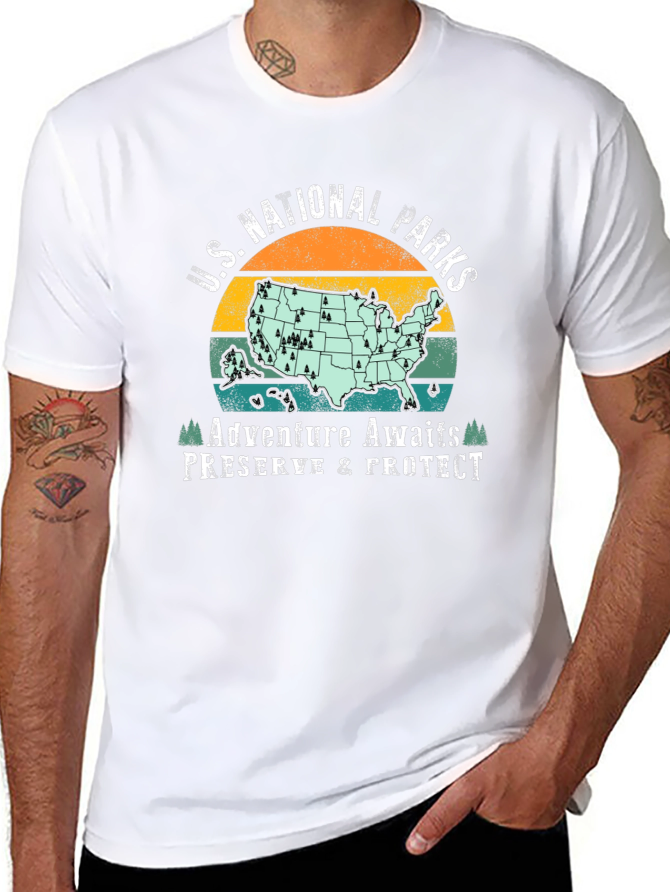 National Parks Adventure Awaits Tee
