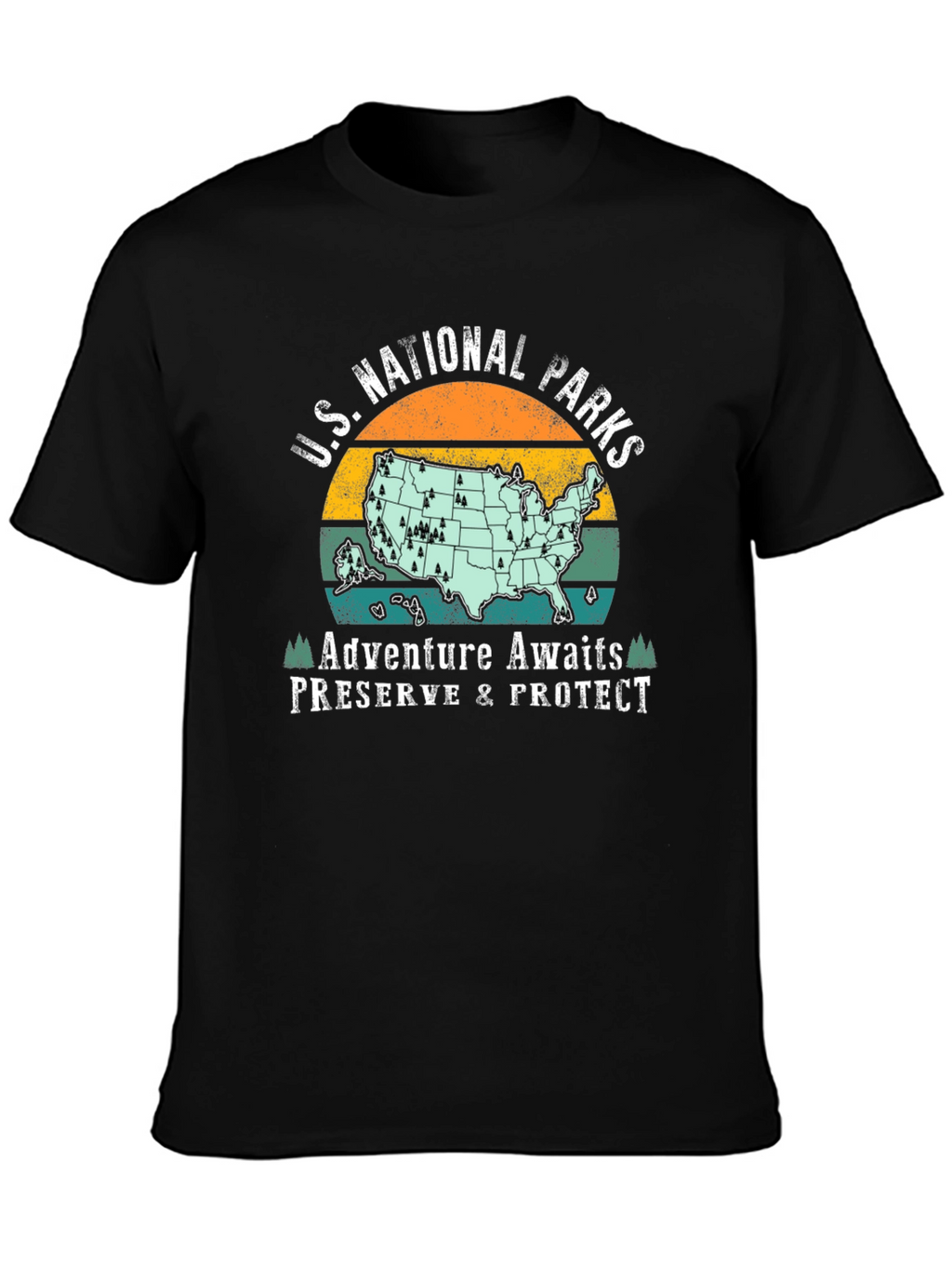 National Parks Adventure Awaits Tee