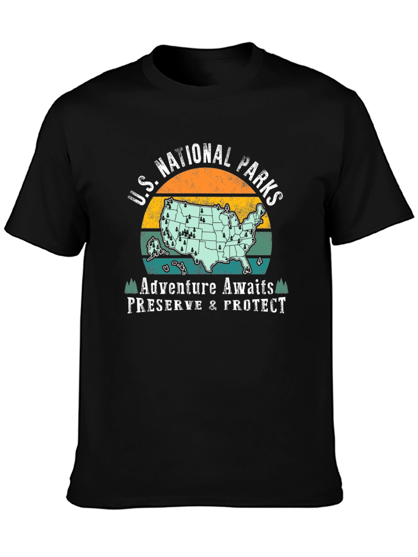 National Parks Adventure Awaits Tee