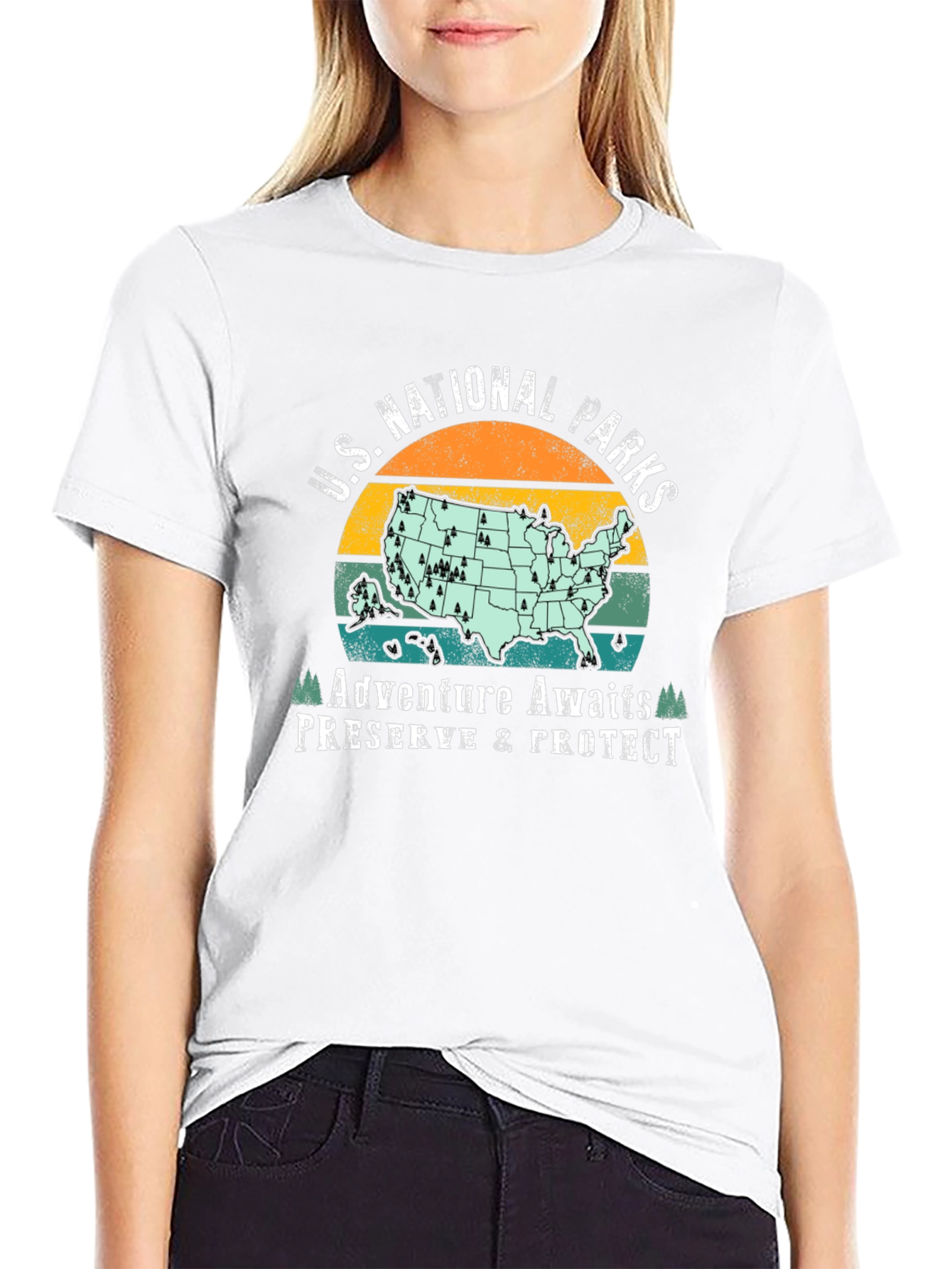 National Parks Adventure Awaits Tee