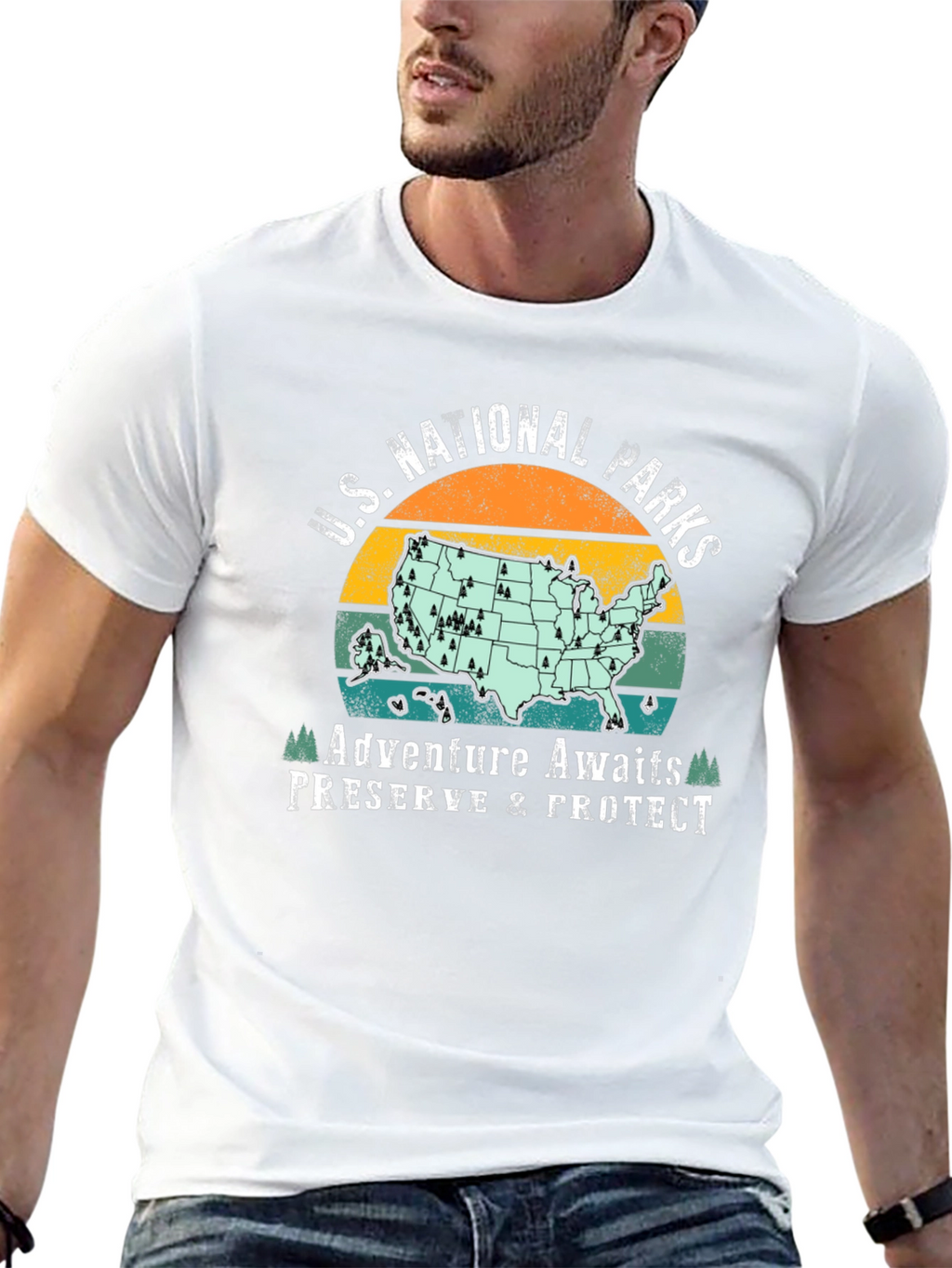 National Parks Adventure Awaits Tee