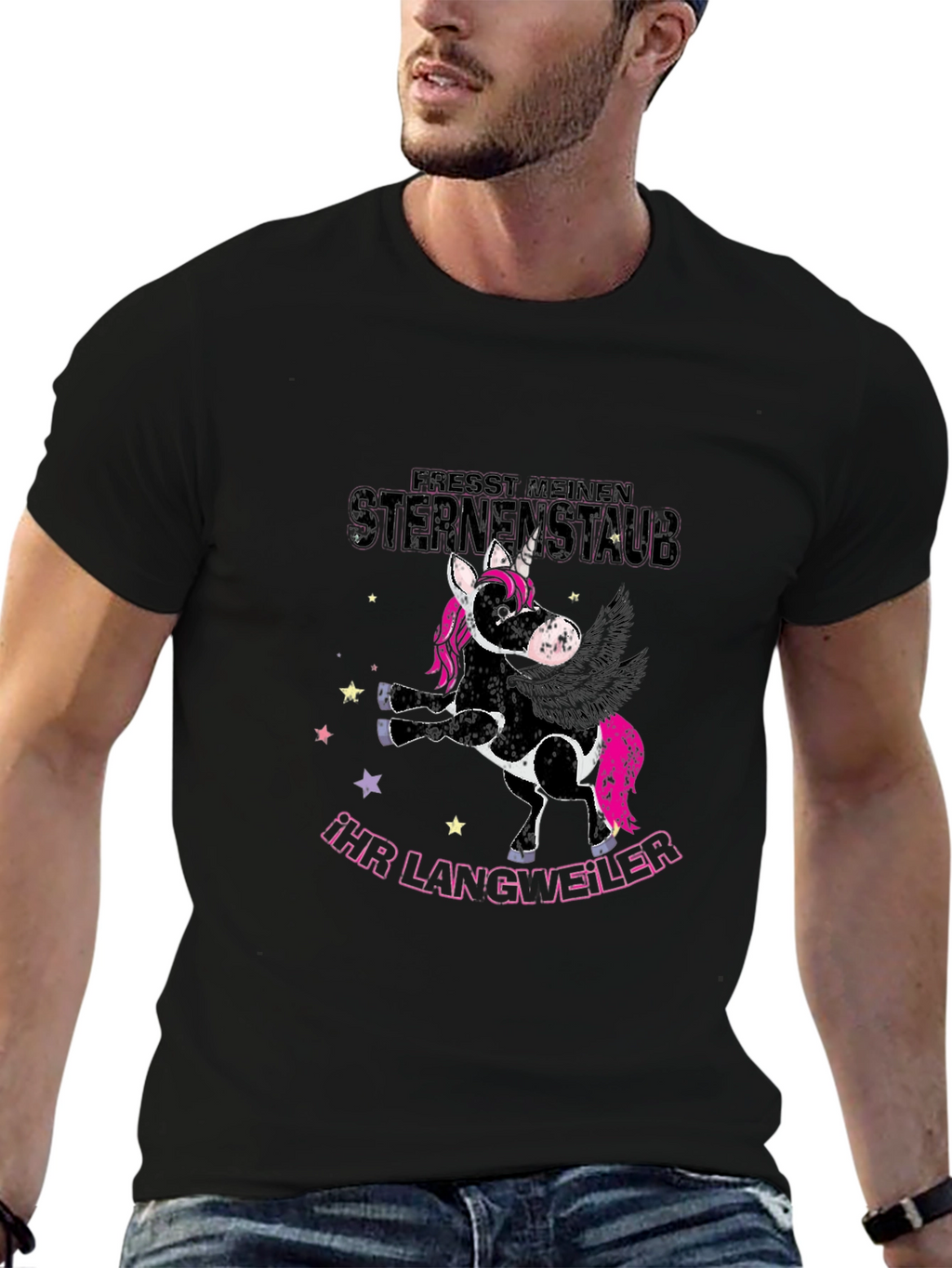 Funny Unicorn Graphic T-Shirt