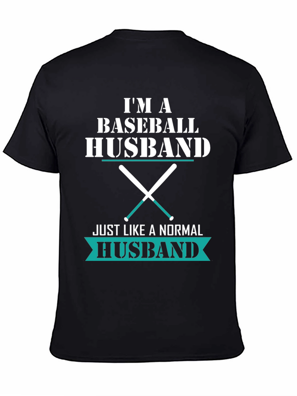 Im A Baseball Husband T-Shirt