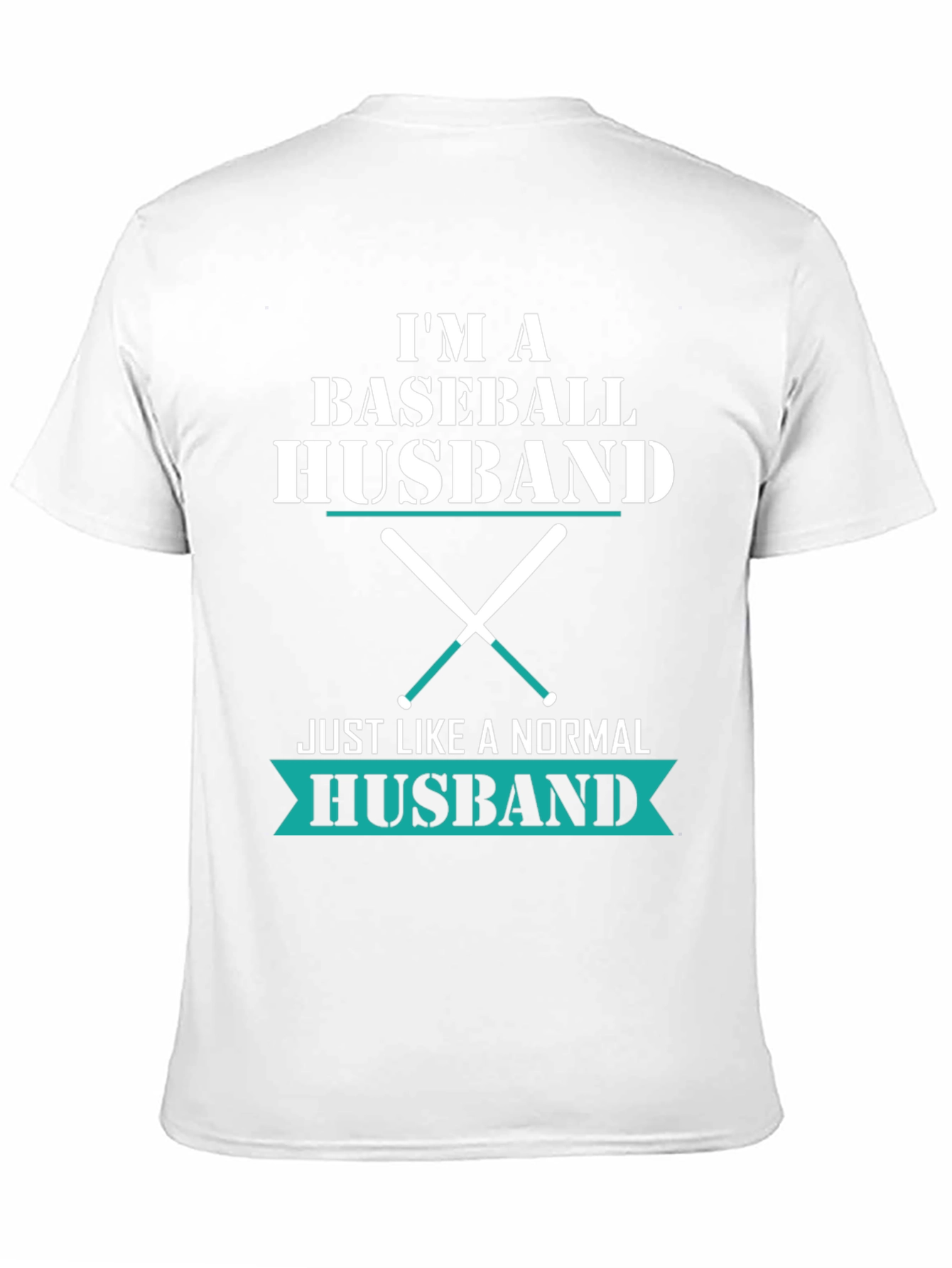Im A Baseball Husband T-Shirt