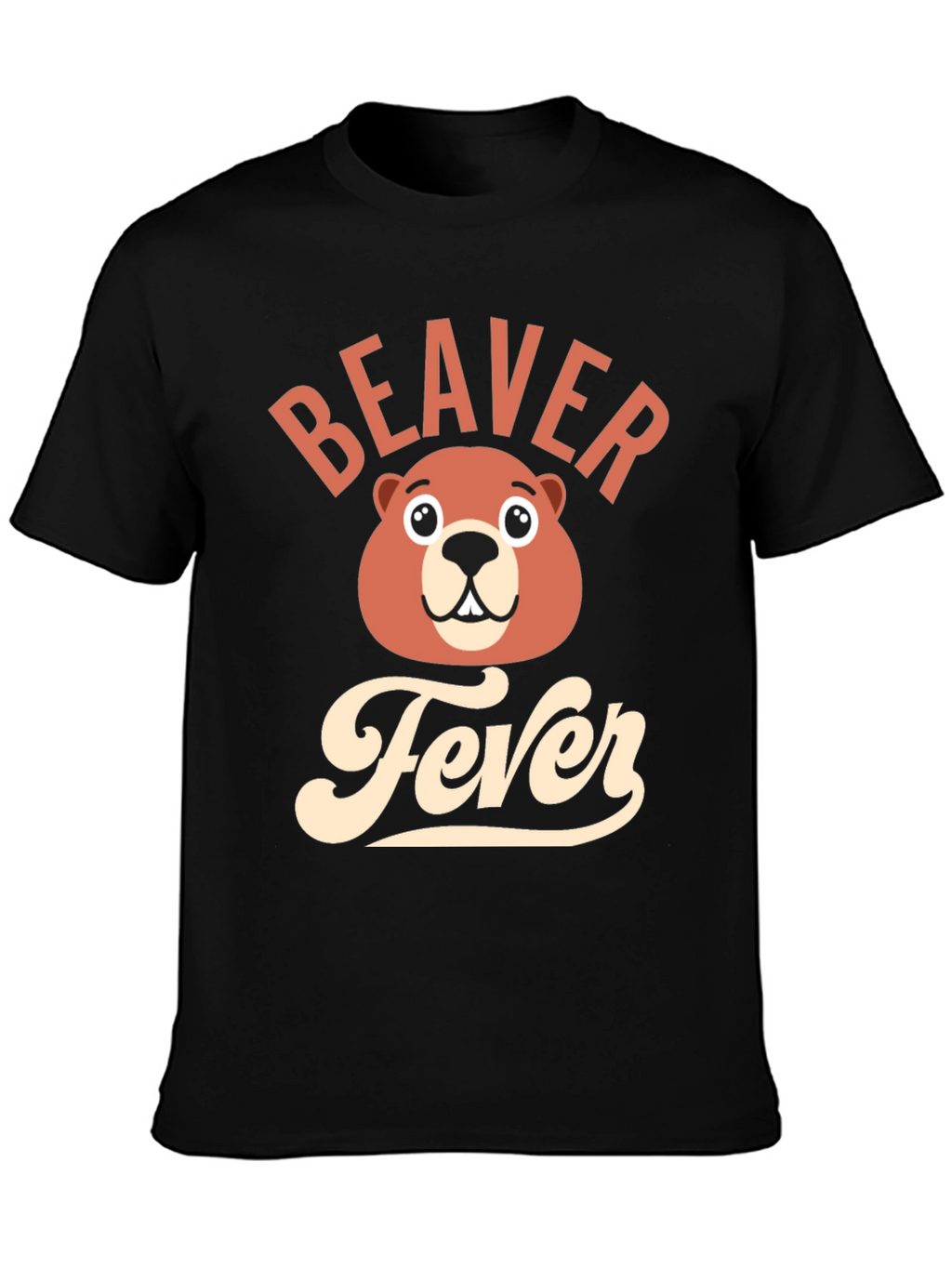 Beaver Fever T-Shirt - Funny Cartoon Tee