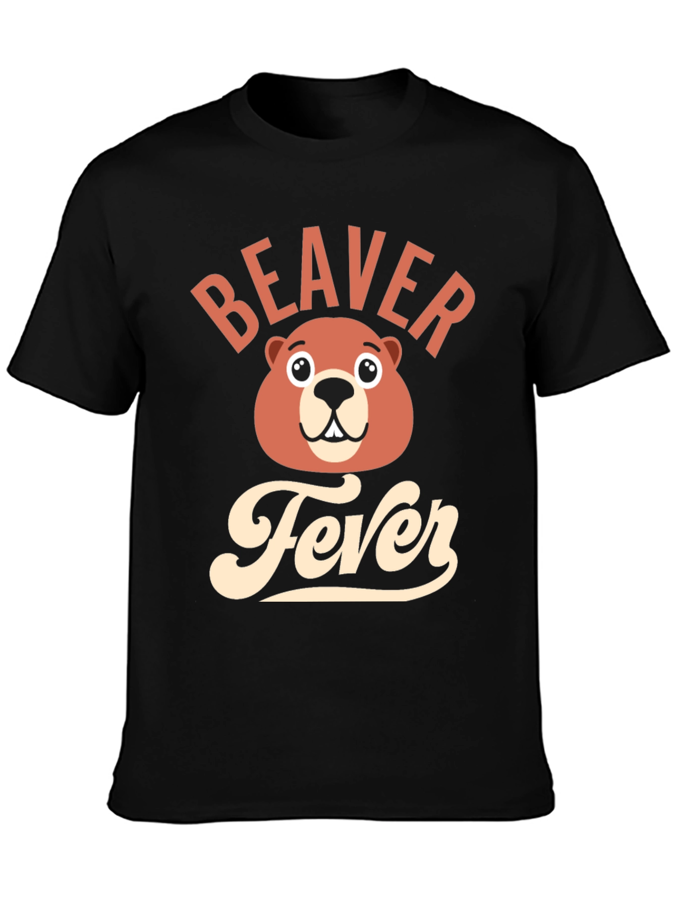Beaver Fever T-Shirt - Funny Cartoon Tee