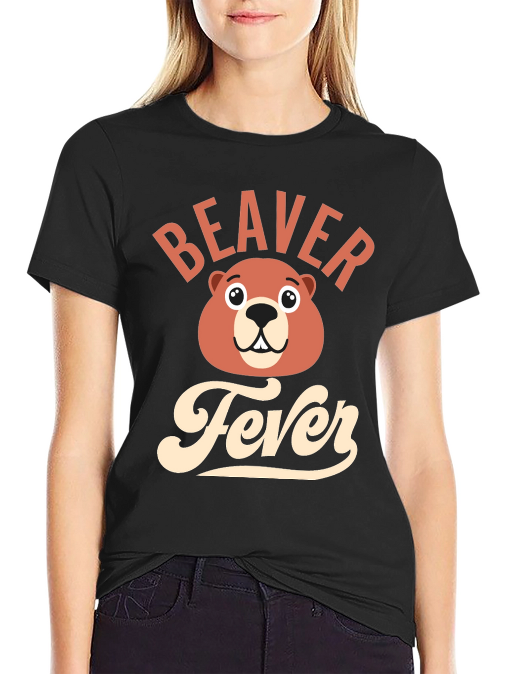 Beaver Fever T-Shirt - Funny Cartoon Tee