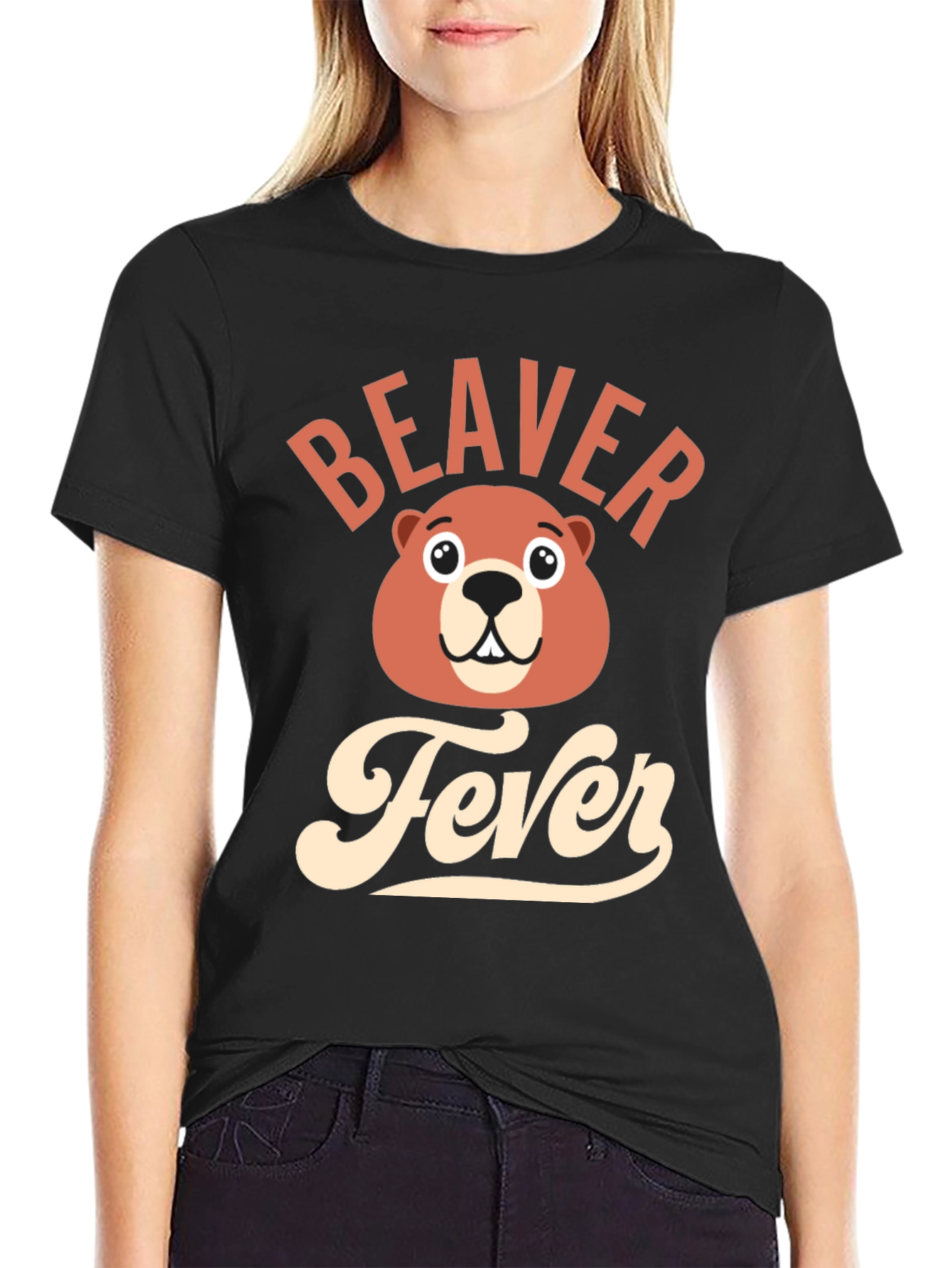 Beaver Fever T-Shirt - Funny Cartoon Tee
