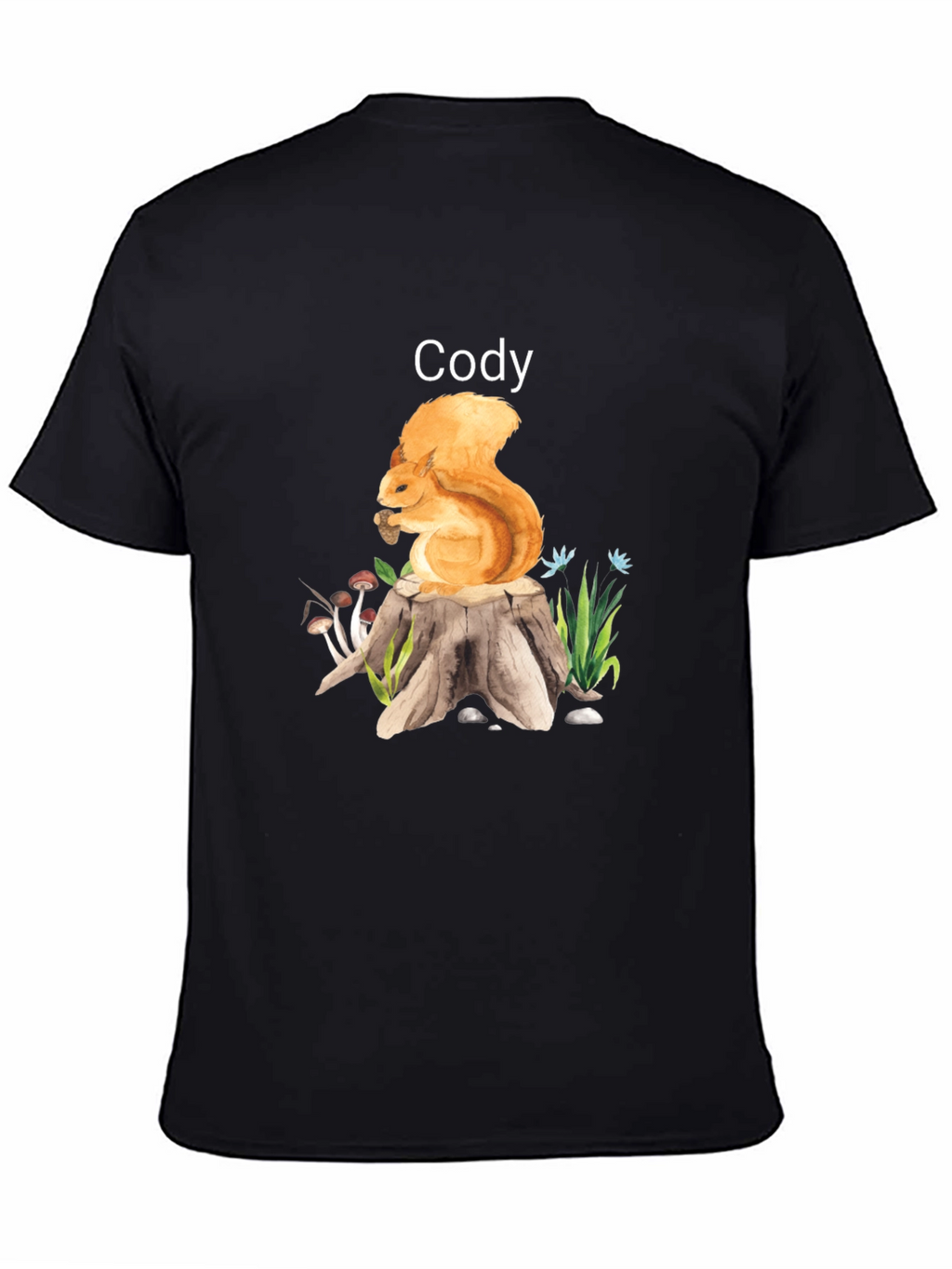 Codys Squirrel Stump Tee