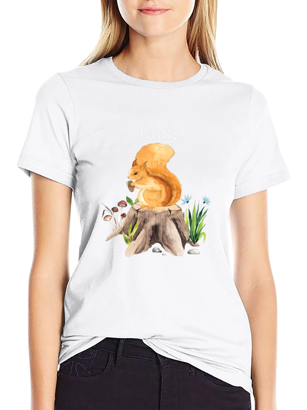 Codys Squirrel Stump Tee