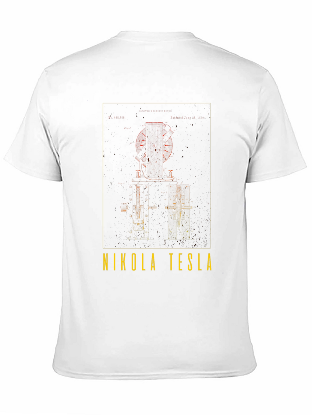 Nikola Tesla T-Shirt - Inventor & Engineer Design