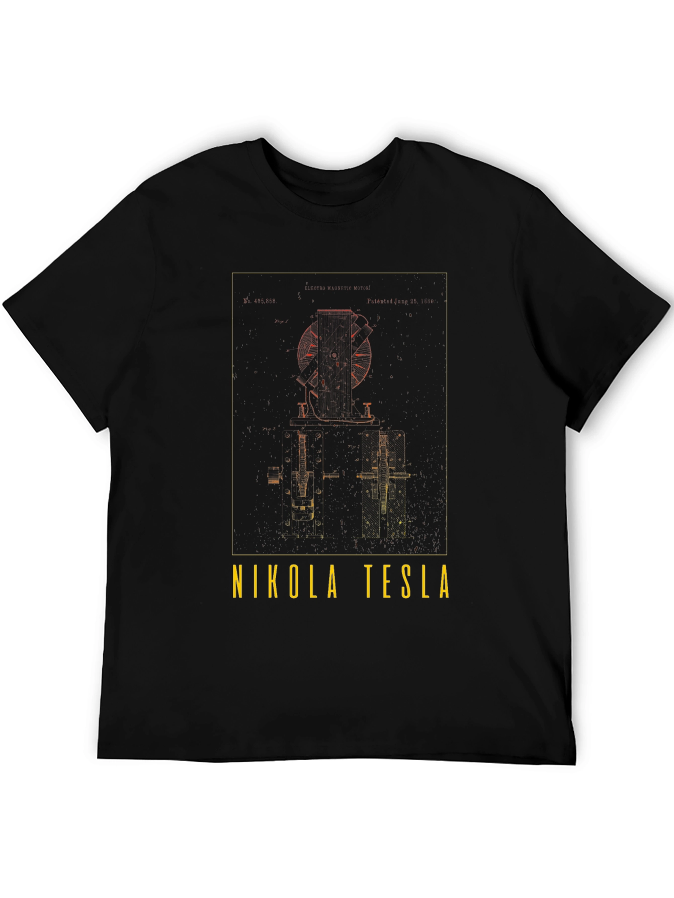 Nikola Tesla T-Shirt - Inventor & Engineer Design