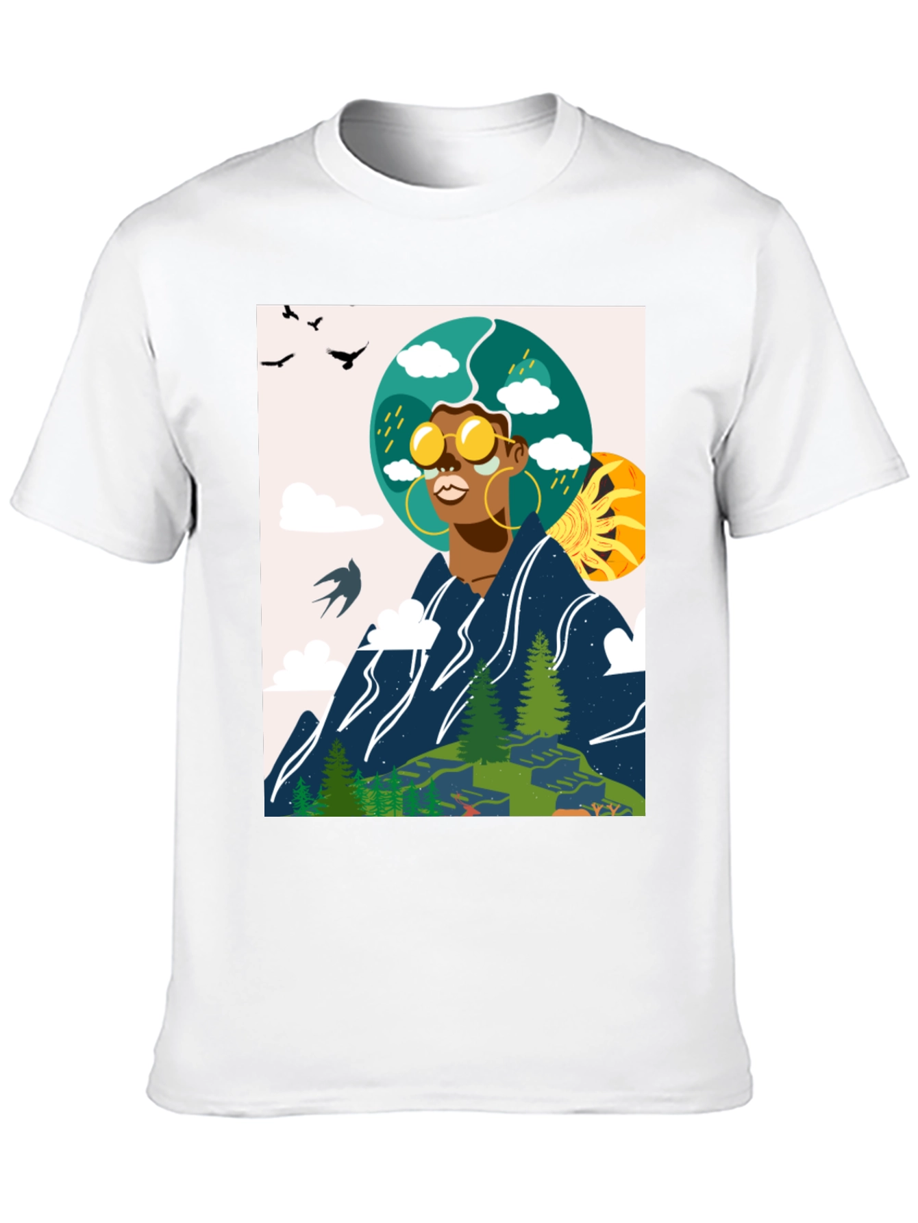 Nature Graphic T-Shirt - Unisex