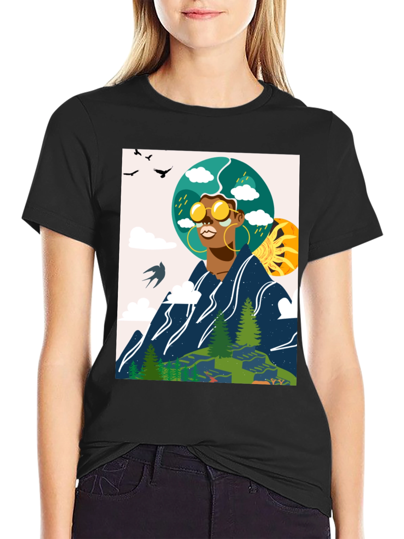 Nature Graphic T-Shirt - Unisex