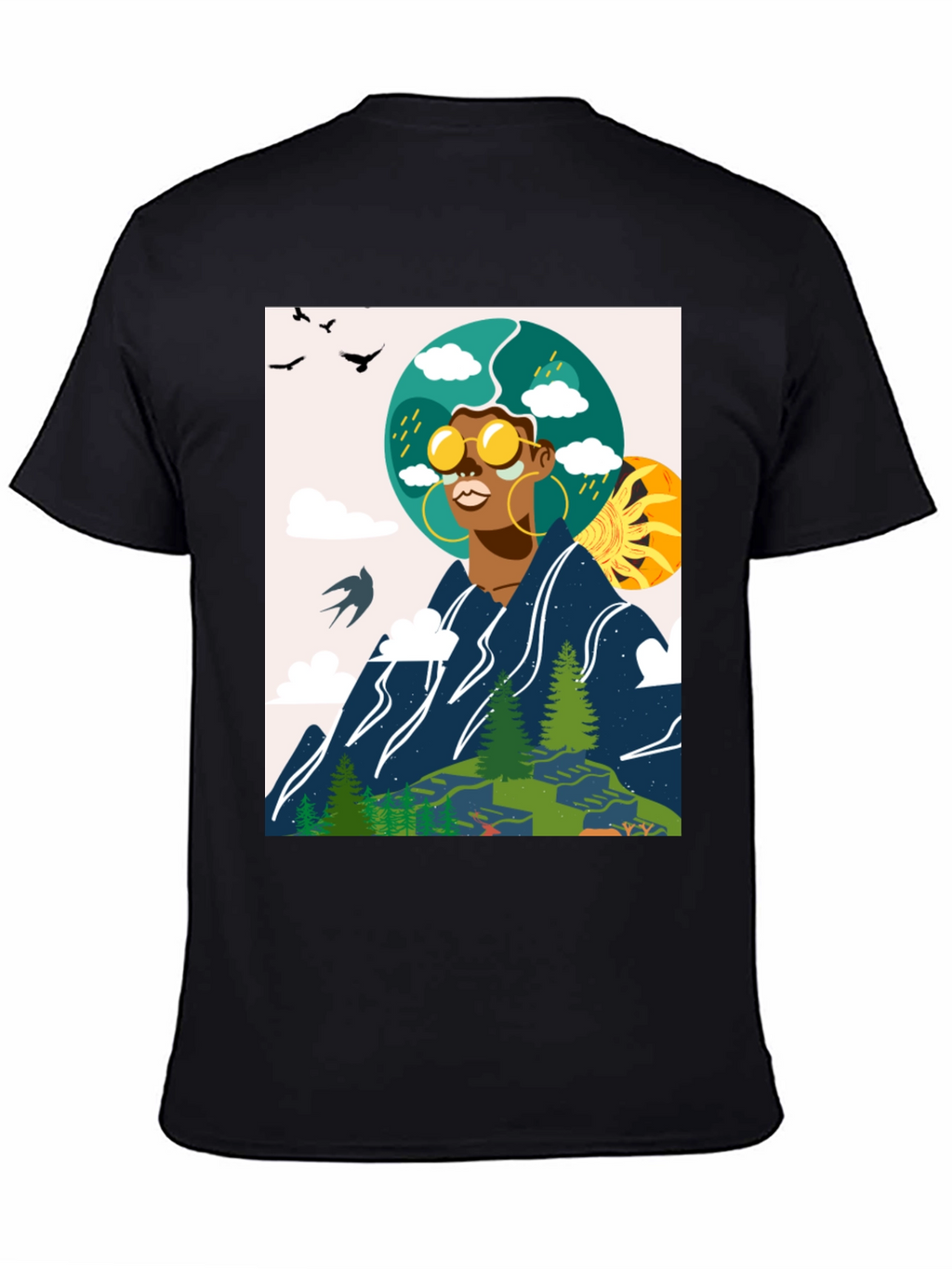 Nature Graphic T-Shirt - Unisex