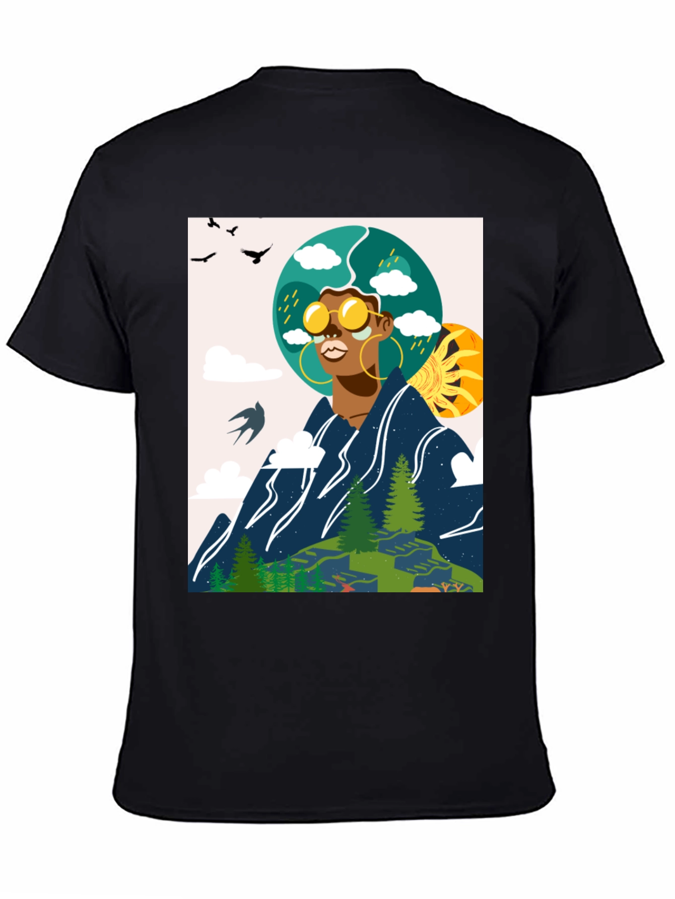 Nature Graphic T-Shirt - Unisex
