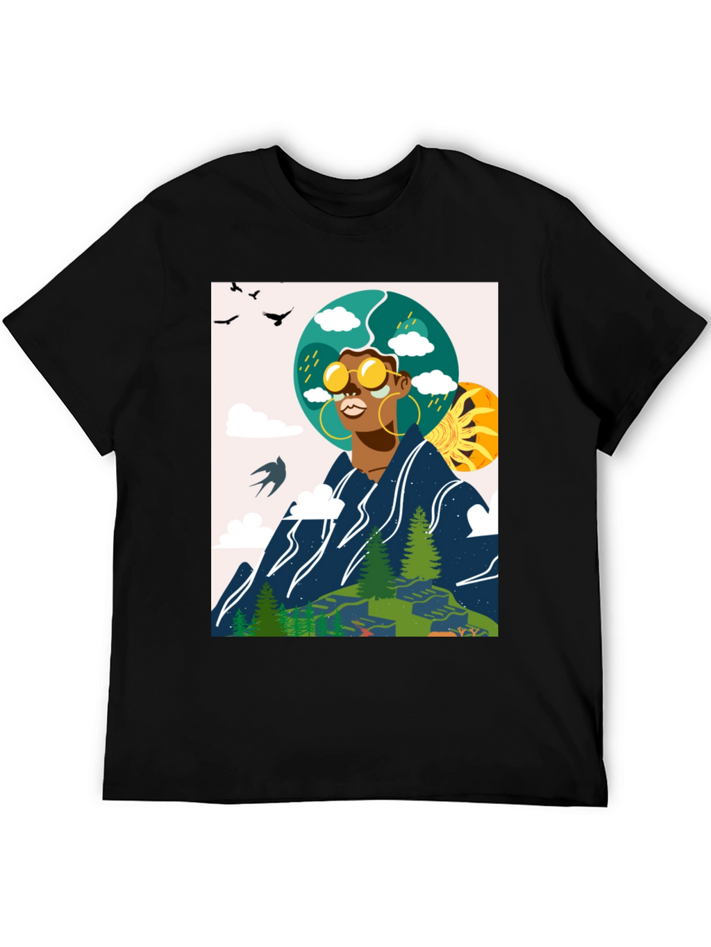 Nature Graphic T-Shirt - Unisex