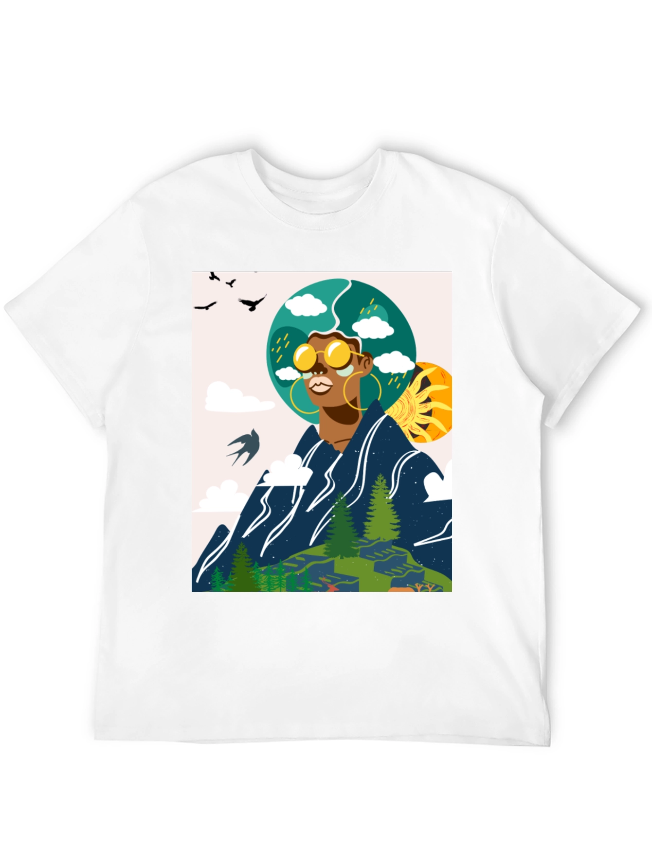 Nature Graphic T-Shirt - Unisex