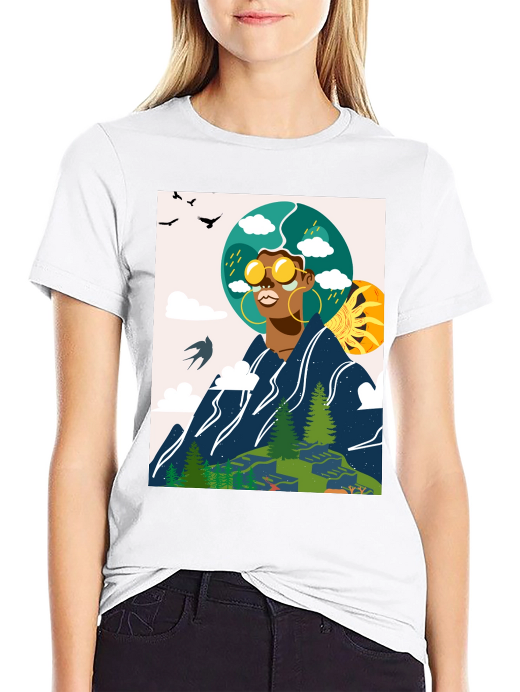 Nature Graphic T-Shirt - Unisex