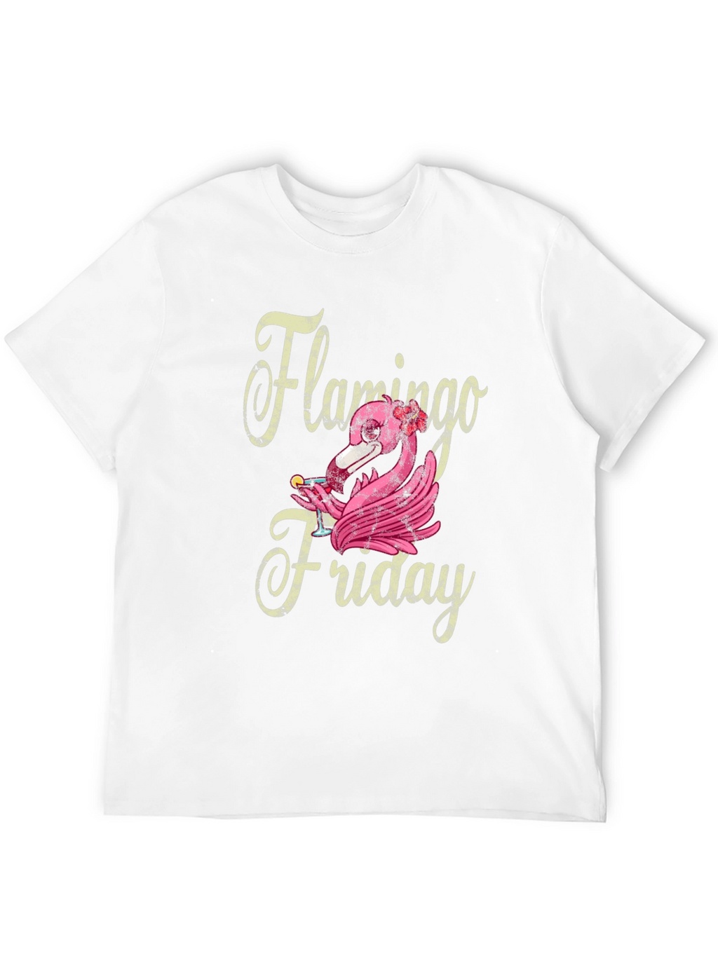 Flamingo Friday Graphic T-Shirt - Fun Weekend Vibes