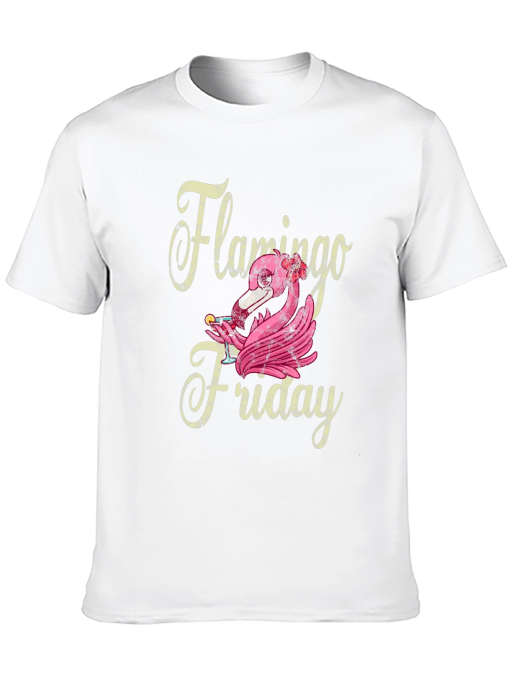 Flamingo Friday Graphic T-Shirt - Fun Weekend Vibes