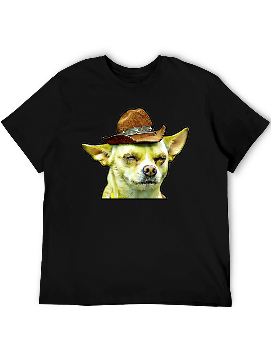 Cowboy Chihuahua Graphic Tee