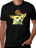 Cowboy Chihuahua Graphic Tee