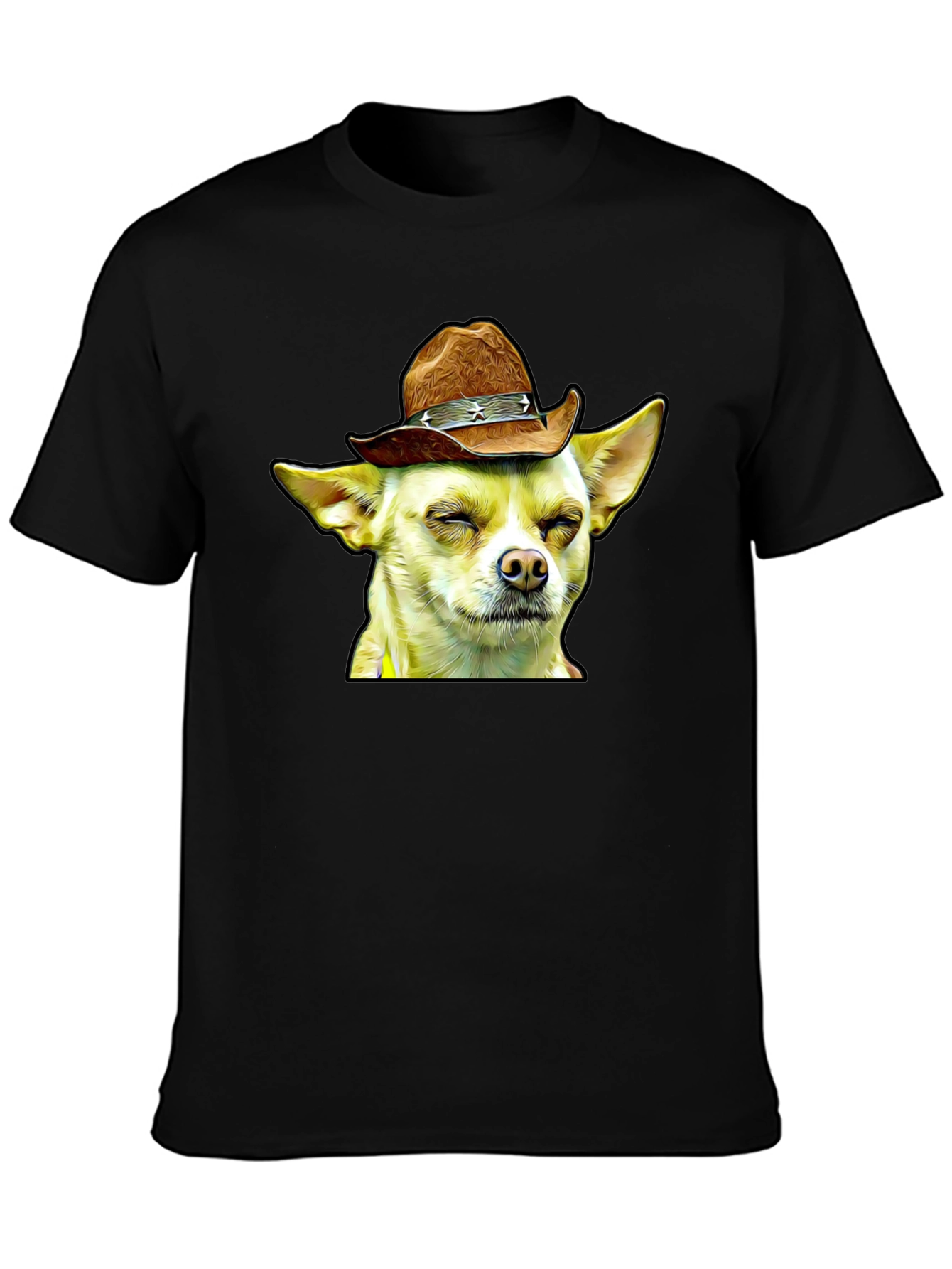 Cowboy Chihuahua Graphic Tee