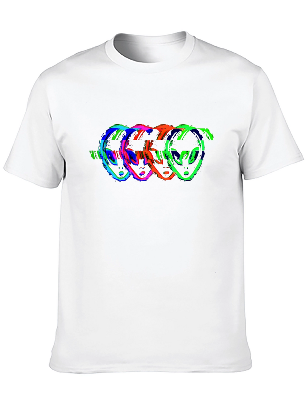 Retro Alien Head T-Shirt