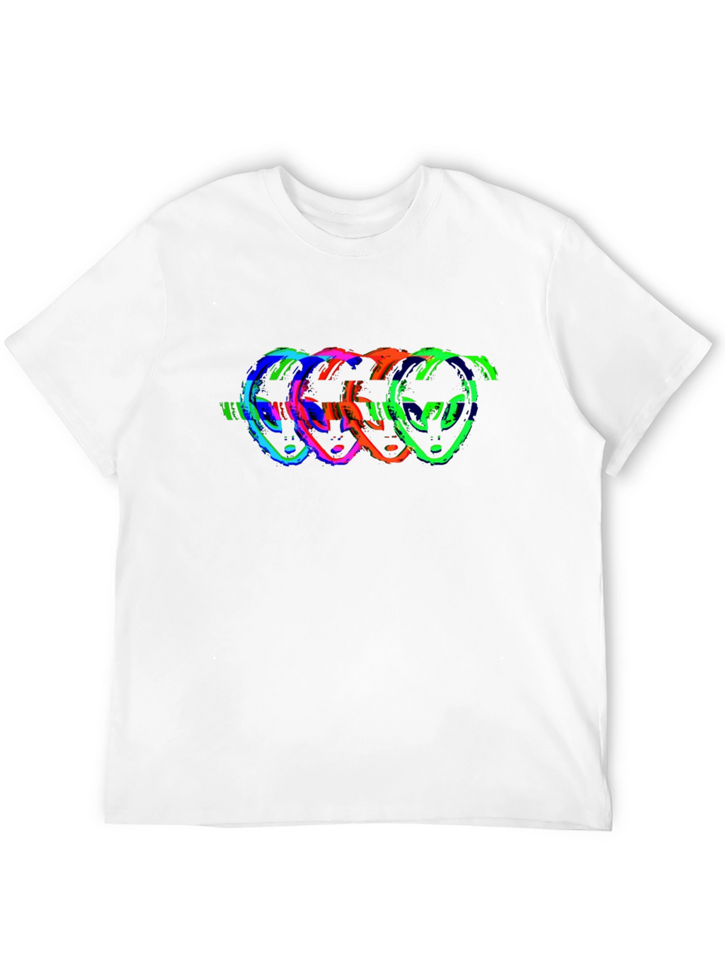 Retro Alien Head T-Shirt