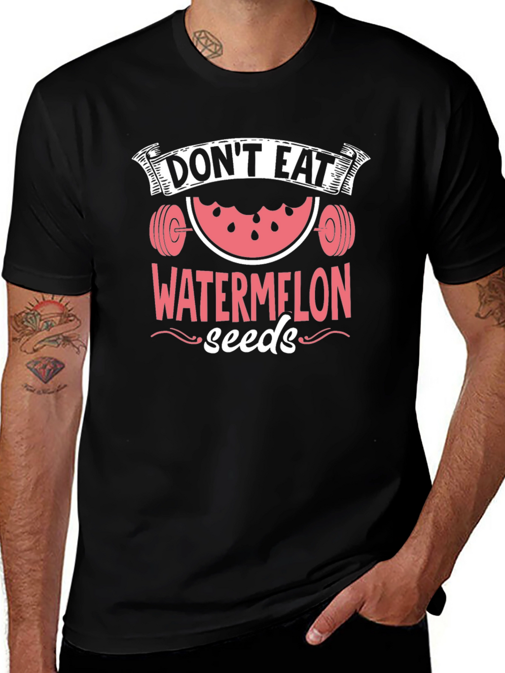 Dont Eat Watermelon Seeds Funny Workout Shirt