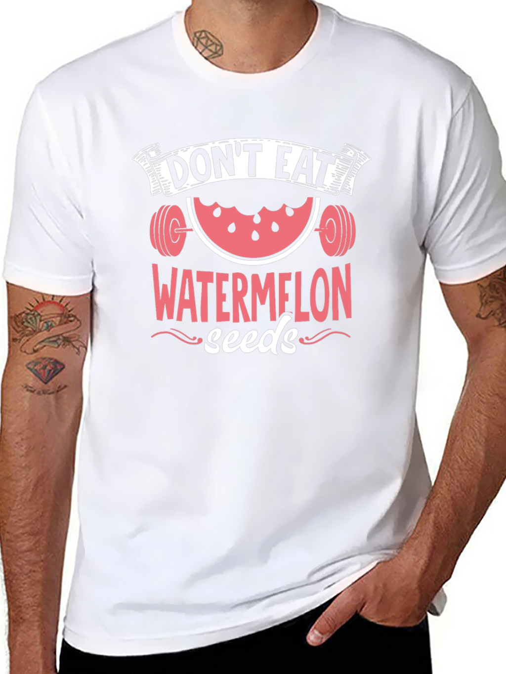 Dont Eat Watermelon Seeds Funny Workout Shirt