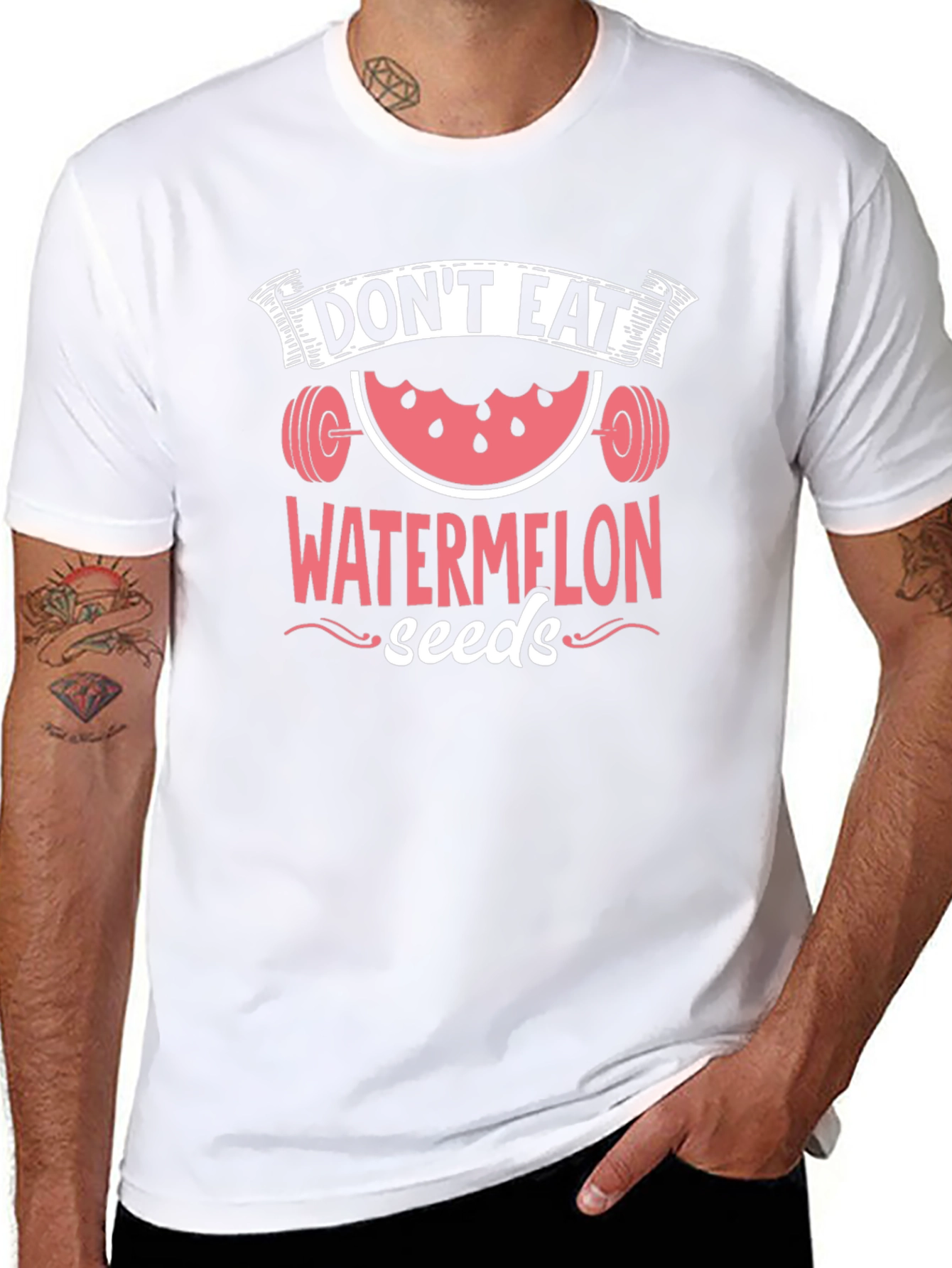 Dont Eat Watermelon Seeds Funny Workout Shirt