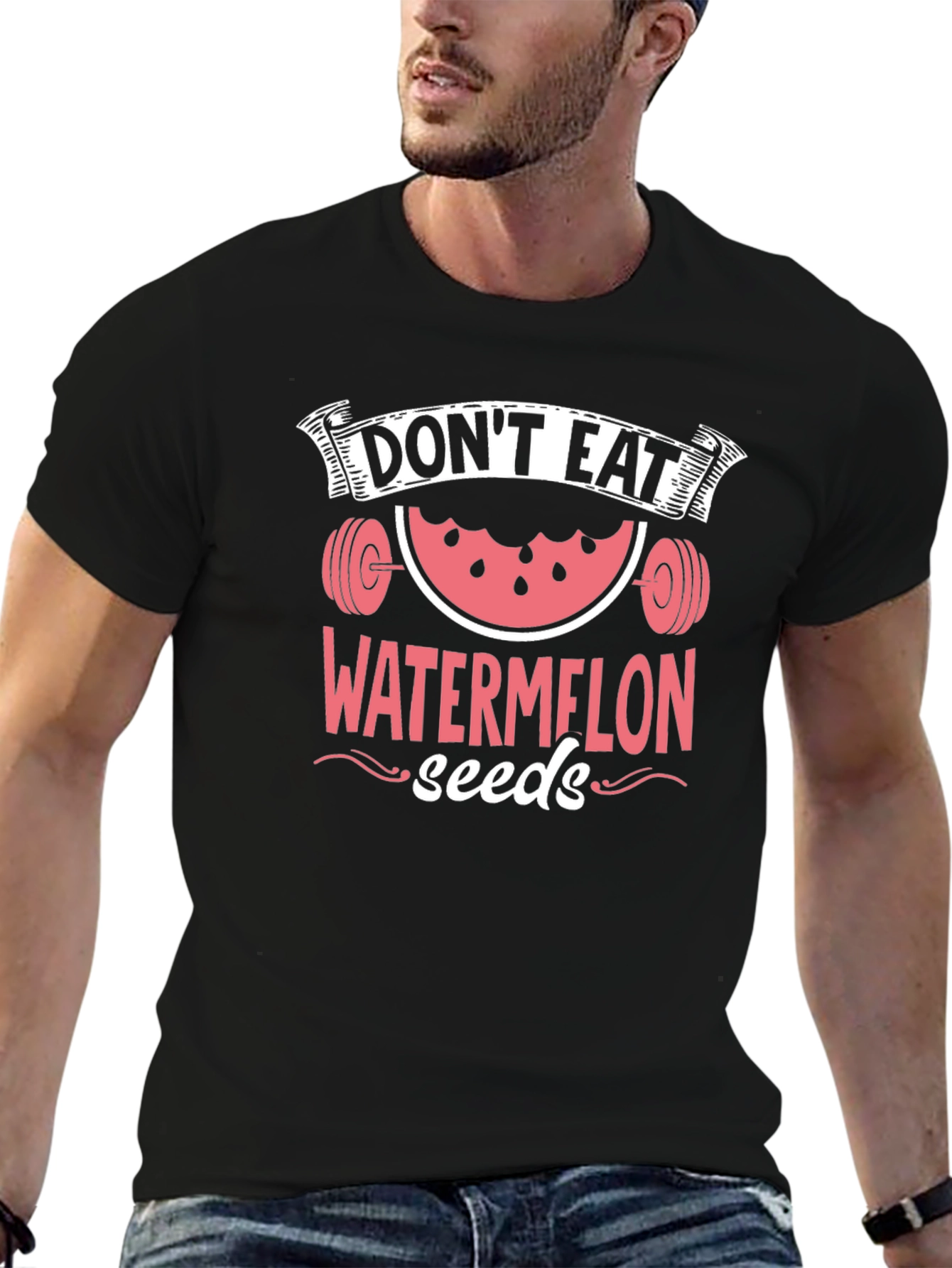 Dont Eat Watermelon Seeds Funny Workout Shirt