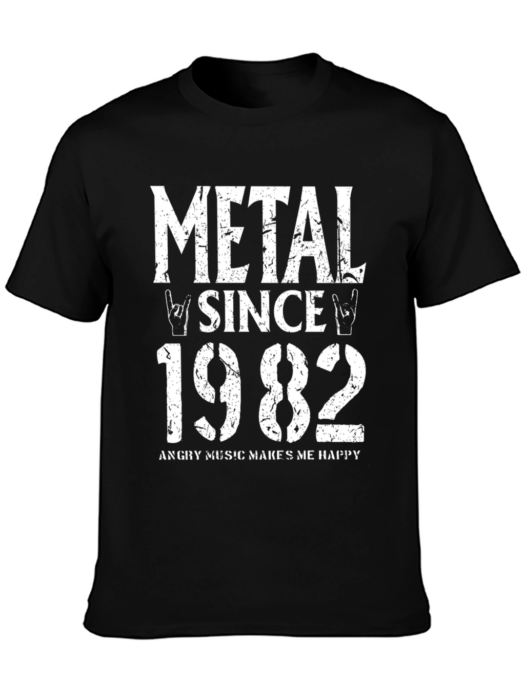 Metal Since 1982 T-Shirt Angry Music Tee