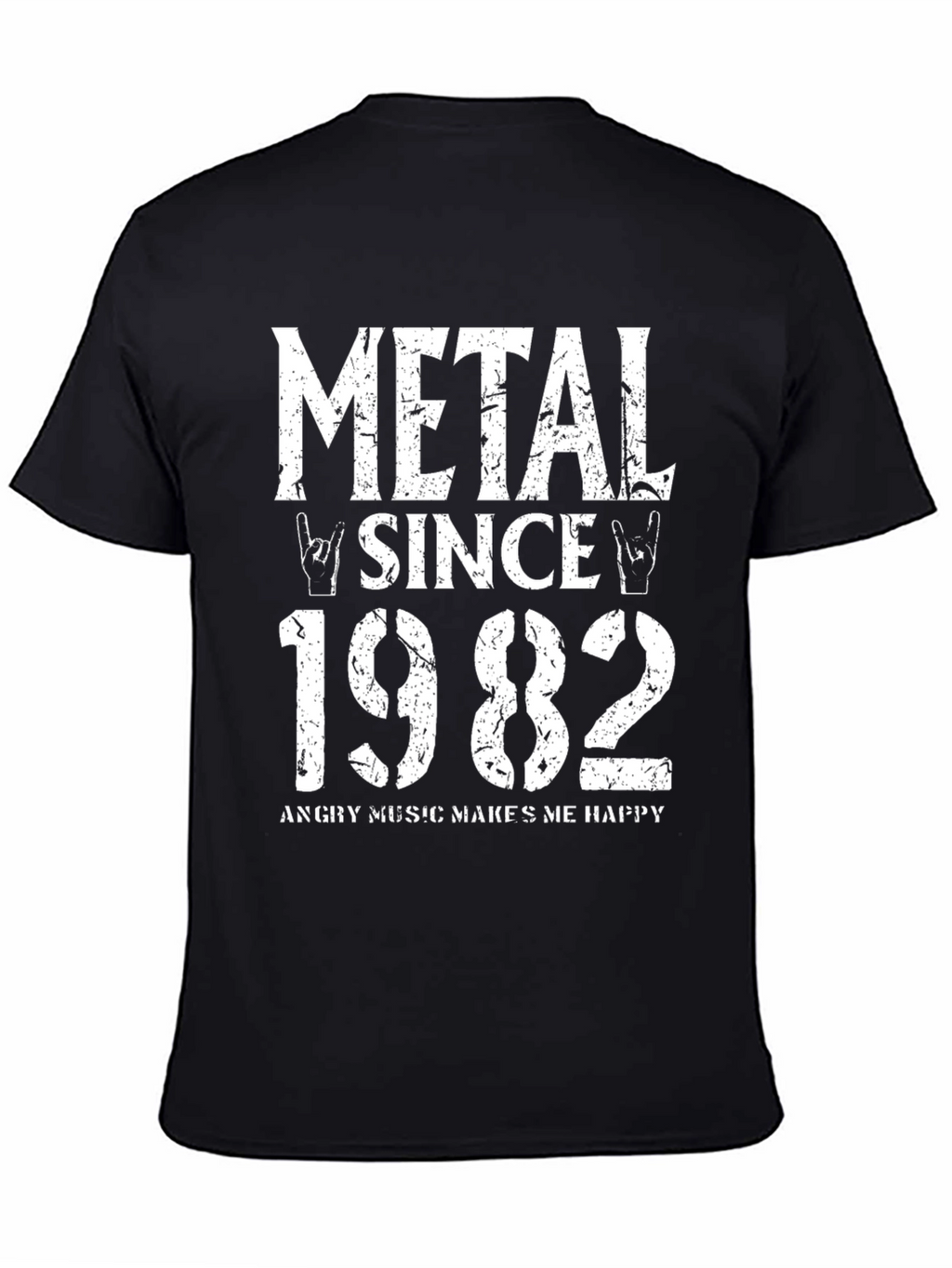 Metal Since 1982 T-Shirt Angry Music Tee