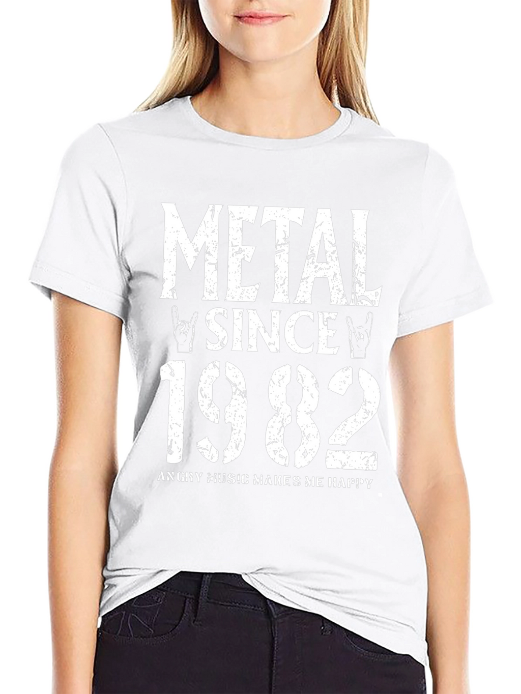 Metal Since 1982 T-Shirt Angry Music Tee