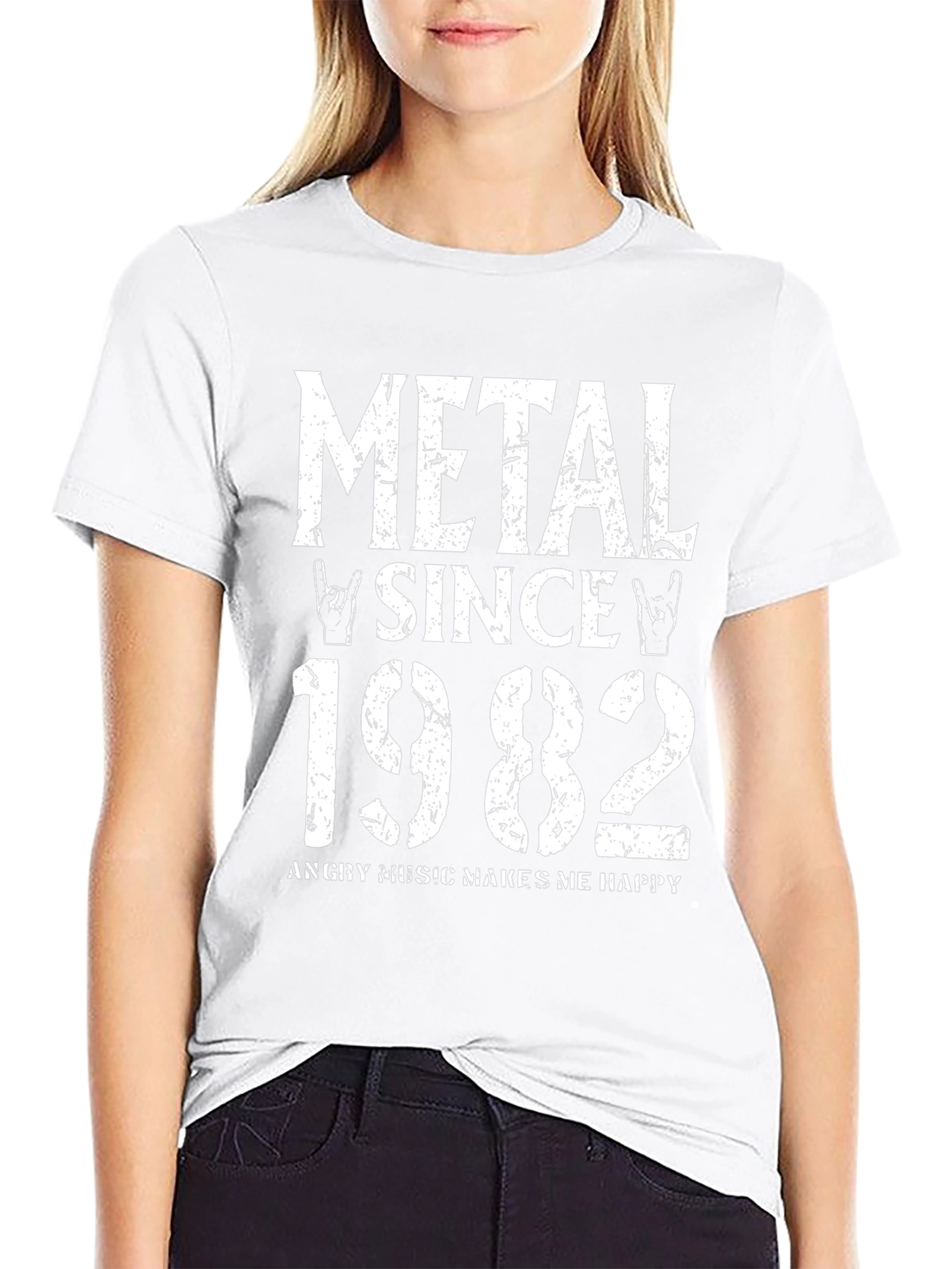 Metal Since 1982 T-Shirt Angry Music Tee