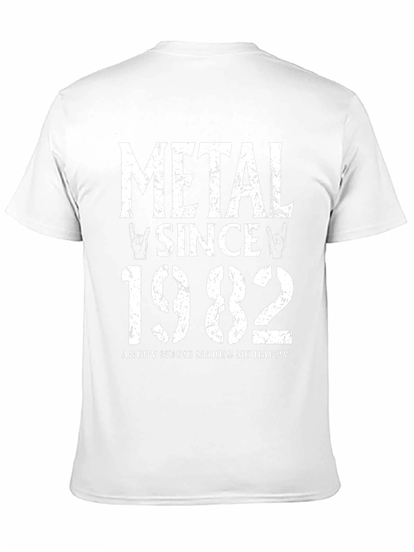 Metal Since 1982 T-Shirt Angry Music Tee