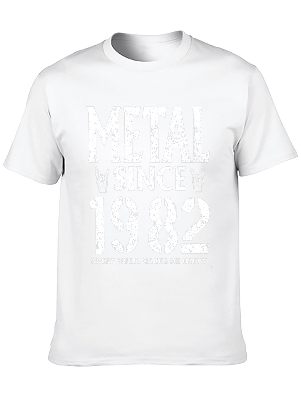 Metal Since 1982 T-Shirt Angry Music Tee