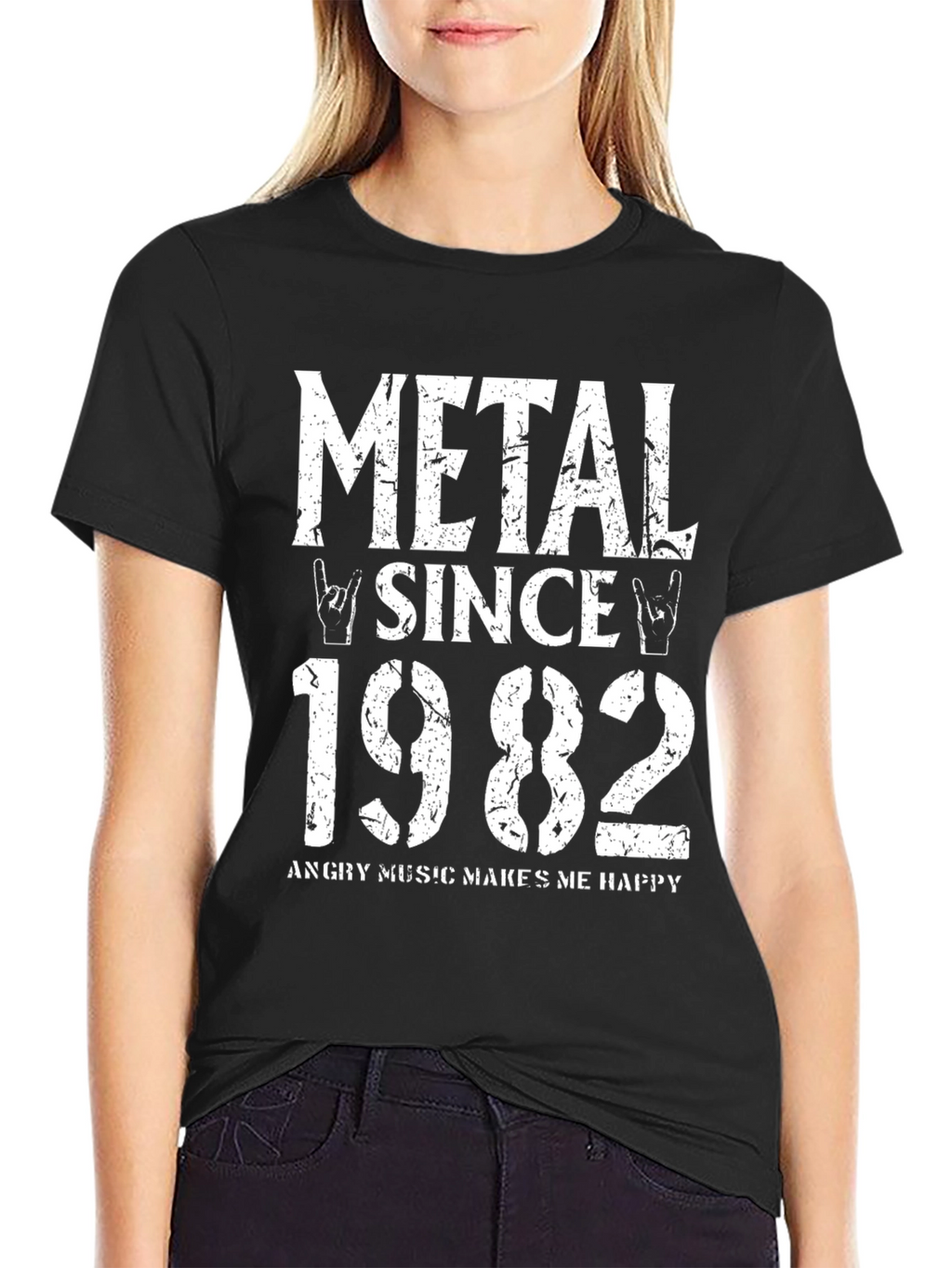Metal Since 1982 T-Shirt Angry Music Tee