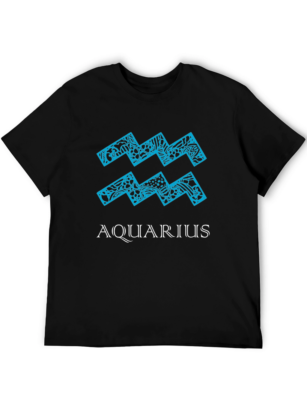 Aquarius Zodiac Sign Graphic T-Shirt