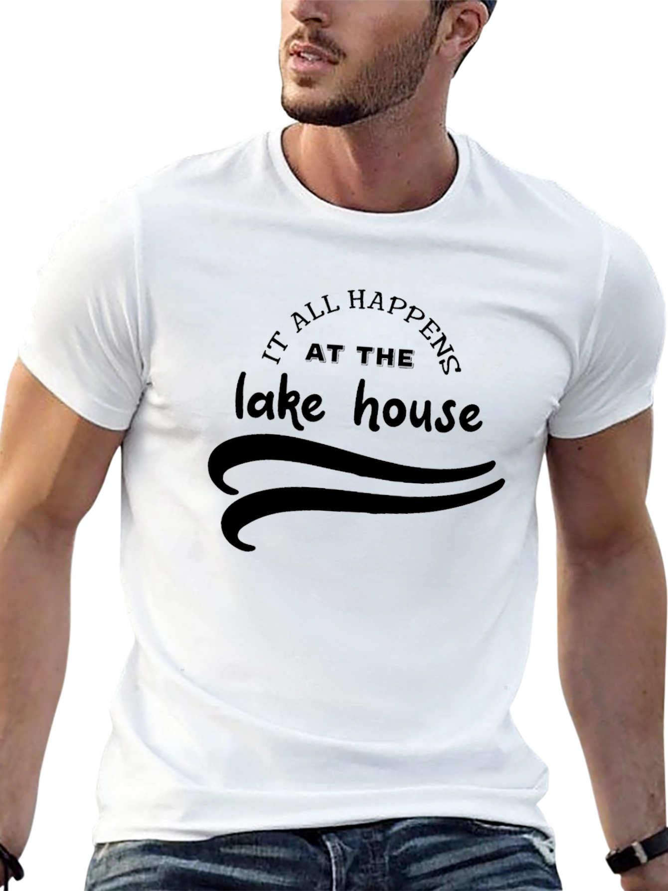 Lake House T-Shirt - Vacation Mode Ready